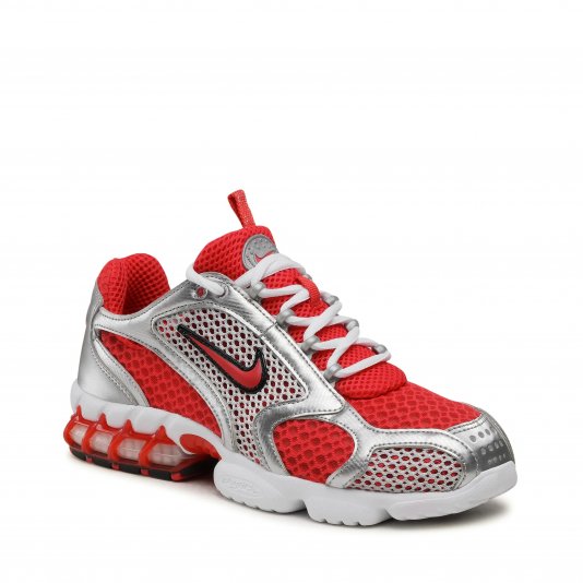Air Zoom Spiridon Cage 2 Track Red/White/Metallic Silver/Track Red