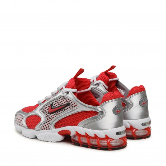 Air Zoom Spiridon Cage 2 Track Red/White/Metallic Silver/Track Red