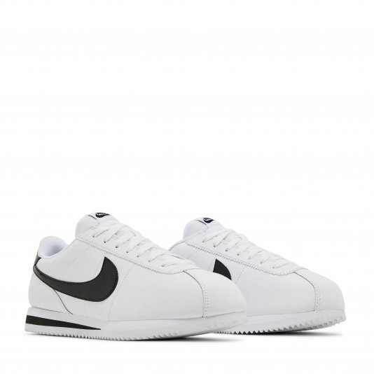Cortez White/Black Leather
