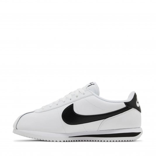 Cortez White/Black Leather