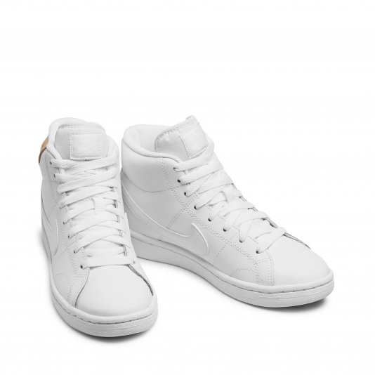 Court Royale 2 Mid White/White/White