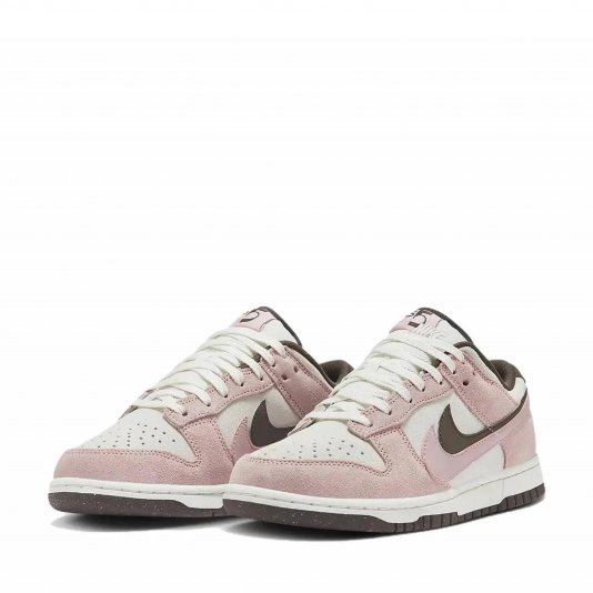Dunk Low Double Swoosh Sail/Pink Glaze/Baroque Brown