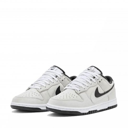 Dunk Low Double Swoosh White/Photon Dust/Metallic Silver/Anthracite