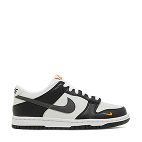 Dunk Low GS Black/Light Silver/Bright Mandarin/Medium Ash