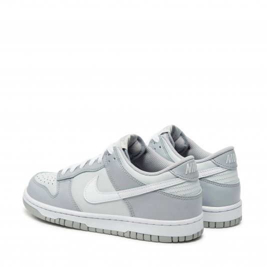 Dunk Low GS Pure Platinum/White/Wolf Grey