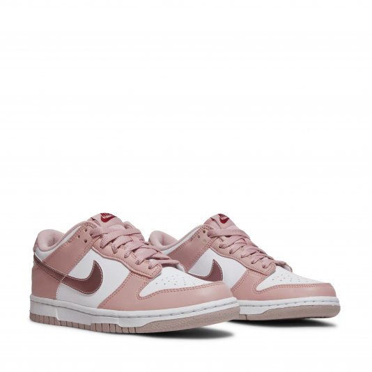 Dunk Low Retro Pink Glaze/White/Pomegranate