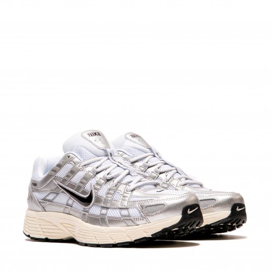 P-6000 White/Metallic Silver/Flat Silver/Black