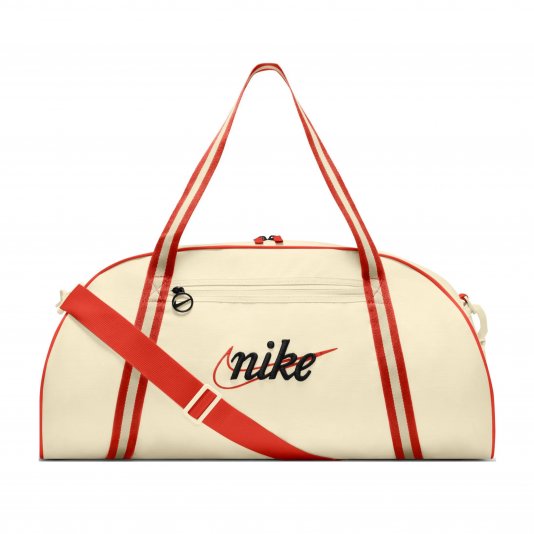 Gym Club Training Bag Coconut Milk/Passionate Red/Black