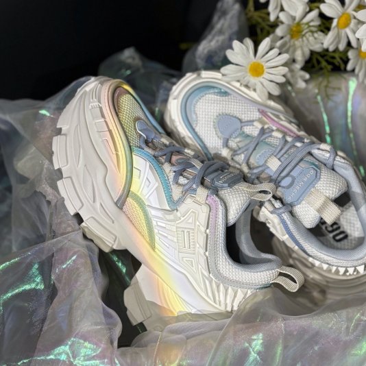 Carbon Blade White/Pastel Neon