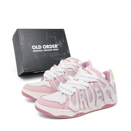 Skater 001 Pink/White