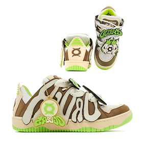 Skater 001 X S45 Light Brown/Green