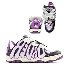 Skater 001 X Sanrio Kuromi Purple Lama