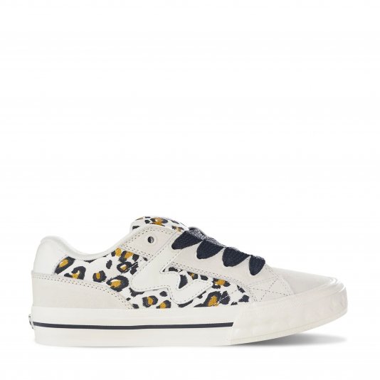 Bagel Leopard White/Black