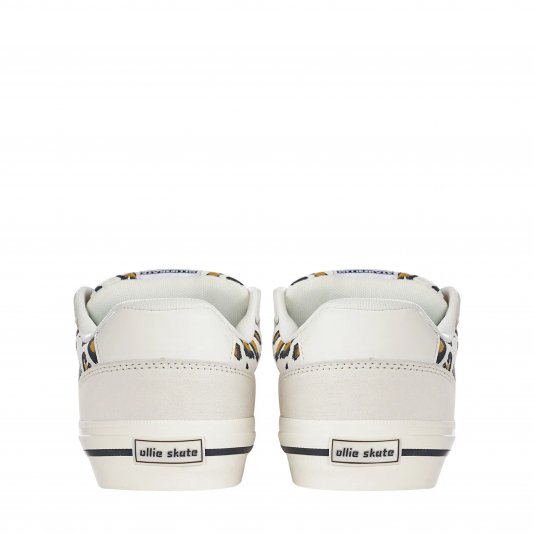 Bagel Leopard White/Black