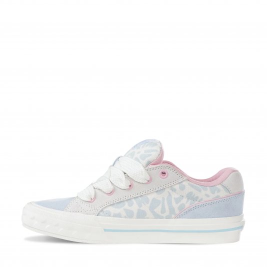 Bagel Leopard White/Blue/Pink
