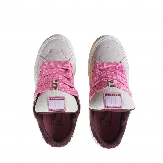 Bagel Leopard White/Pink