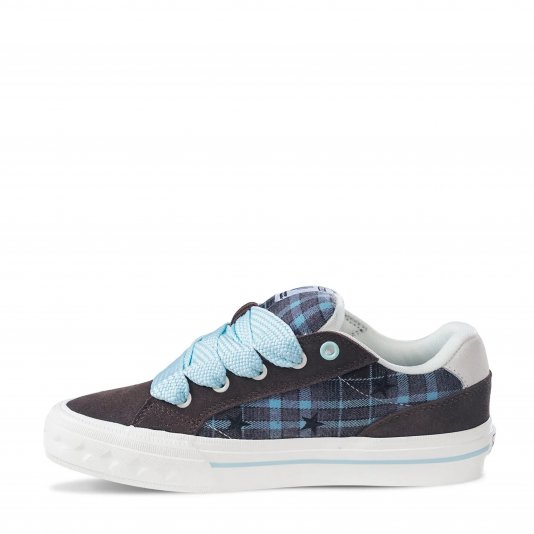 Bagel Tartan Blue/White/Plaid