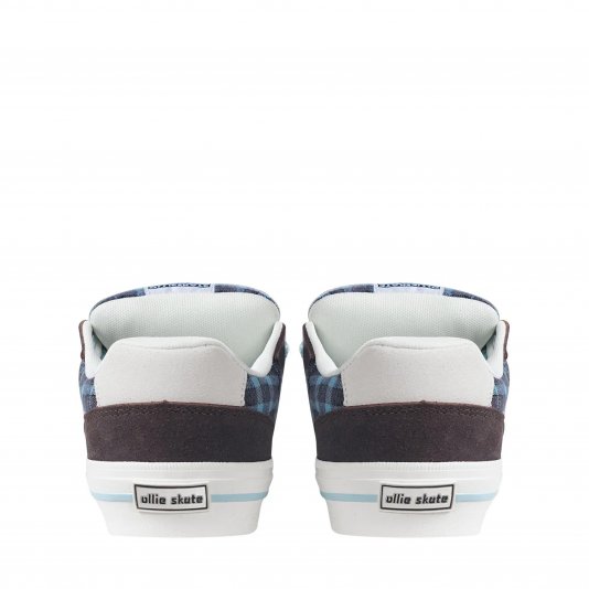 Bagel Tartan Blue/White/Plaid