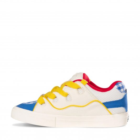 Bake Cat Bow Cute White/Blue/Yellow/Red