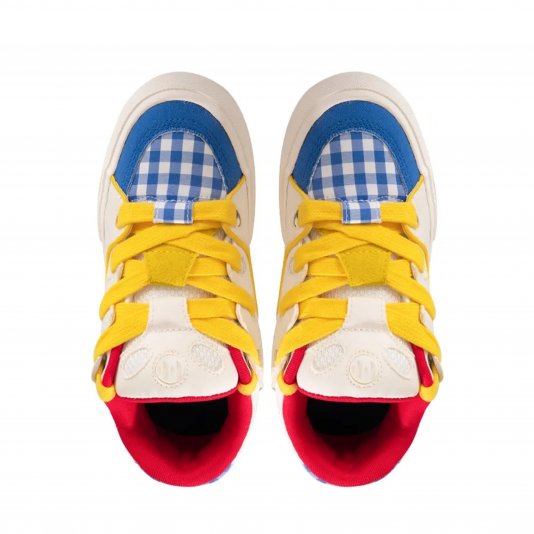 Bake Cat Bow Cute White/Blue/Yellow/Red