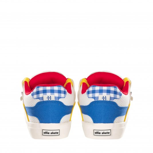 Bake Cat Bow Cute White/Blue/Yellow/Red