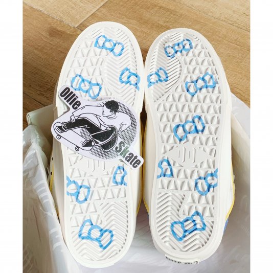 Bake Cat Bow Cute White/Blue/Yellow/Red