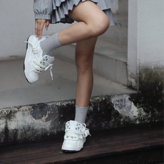 Bake Dreadlocks White/Grey/Navy Blue