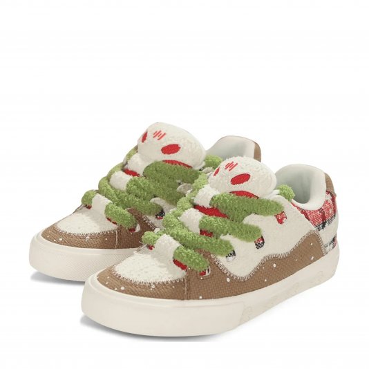 Bake Gingerbread Man Fluffy Creamy White/Beige/Brown