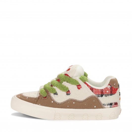 Bake Gingerbread Man Fluffy Creamy White/Beige/Brown