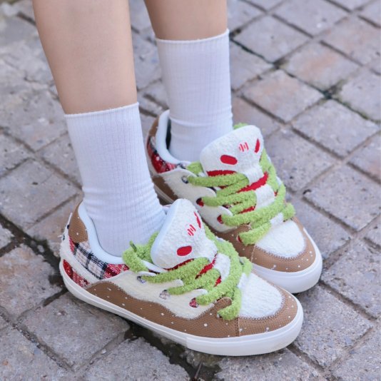 Bake Gingerbread Man Fluffy Creamy White/Beige/Brown