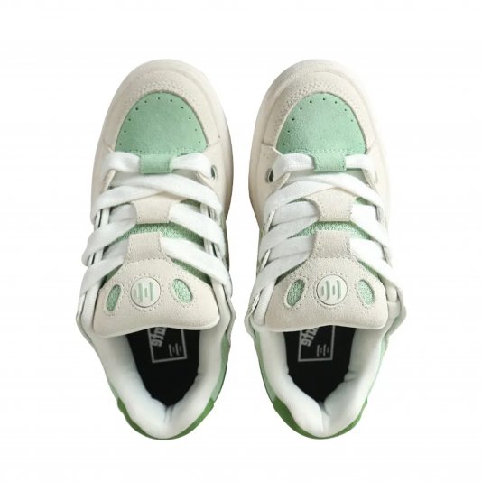 Bake II White/Green/Green Grid