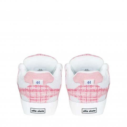 Bake Patchwork Pink Tweed/Pink/White