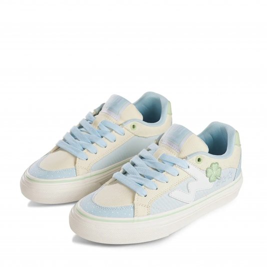 Ollietoe Clover White/Light Blue/Mint