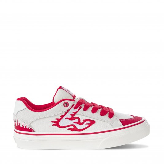 Ollietoe Fire Red/White