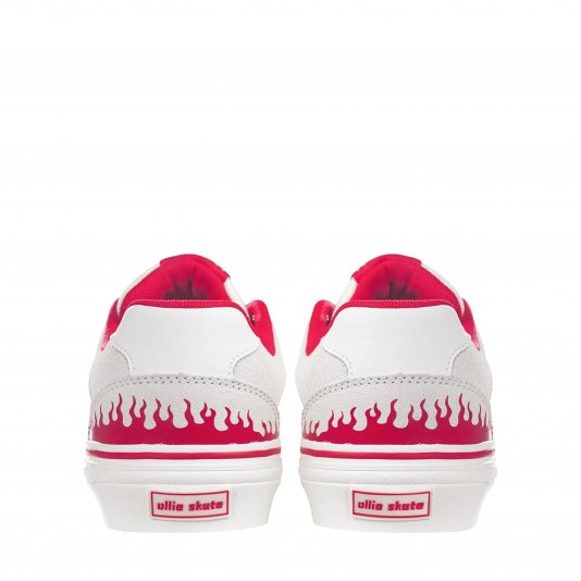 Ollietoe Fire Red/White