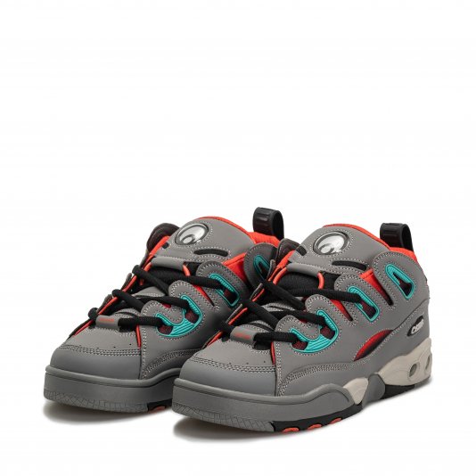 D3 E Grey/Orange/Turqoise