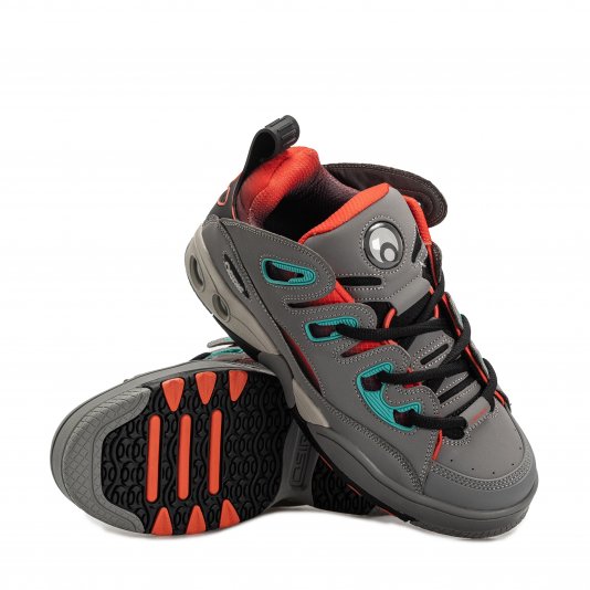 D3 E Grey/Orange/Turqoise