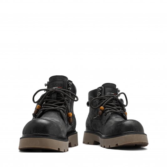 Martin Boots Fur Black/Gray