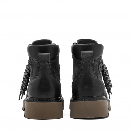 Martin Boots Fur Black/Gray