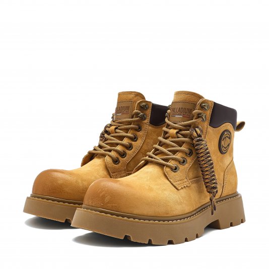 Martin Boots Fur Caramel Brown