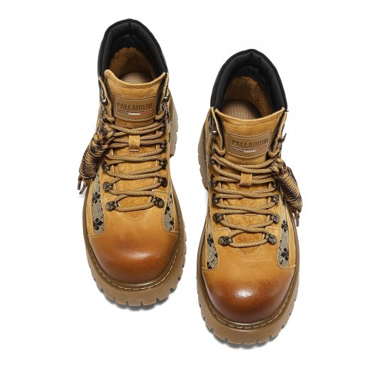 Martin Boots Graphic Jacquard V11 Yellowish Brown