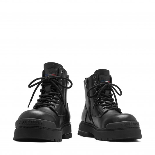 Martin Boots Protector Strap Zip Mono Black