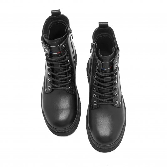 Martin Boots Protector Strap Zip Mono Black