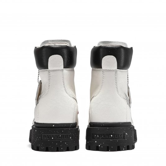 Martin Boots Reptile V8 White/Black