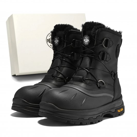 Martin Boots Shell Fur V14 Mono Black