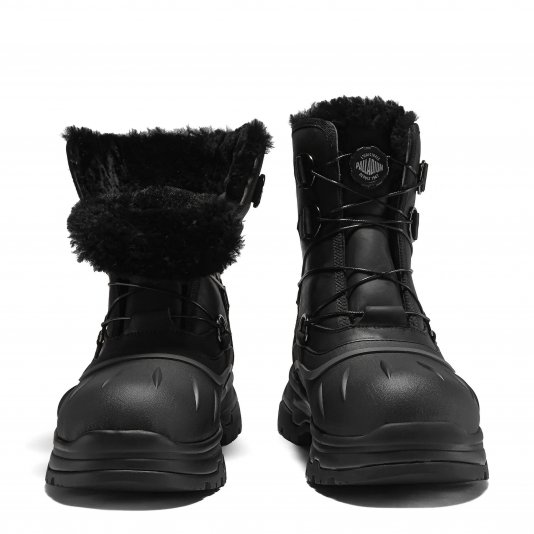 Martin Boots Shell Fur V14 Mono Black