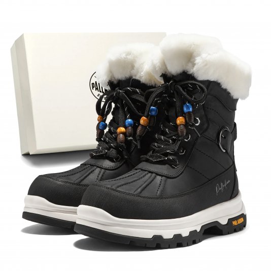 Martin Boots Shell Fur V15 Black/White