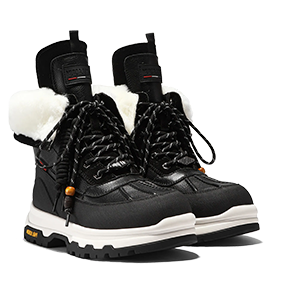Martin Boots Shell Fur V16 Black/White