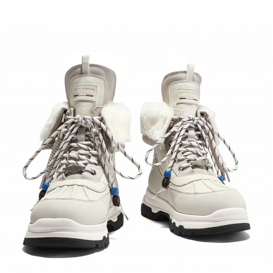 Martin Boots Shell Fur V16 Off White