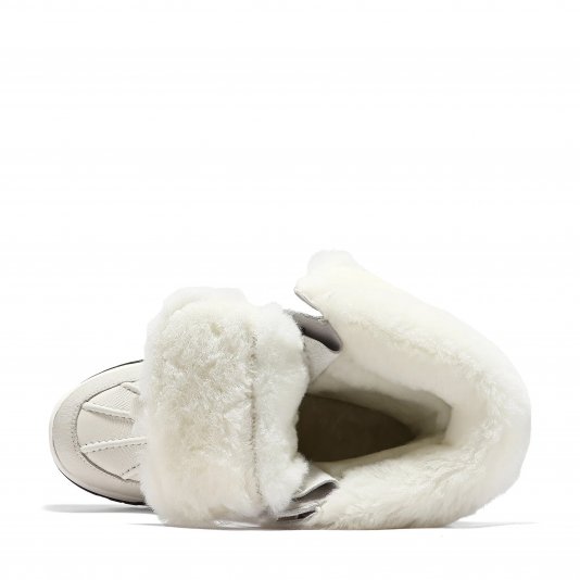 Martin Boots Shell Fur V16 Off White